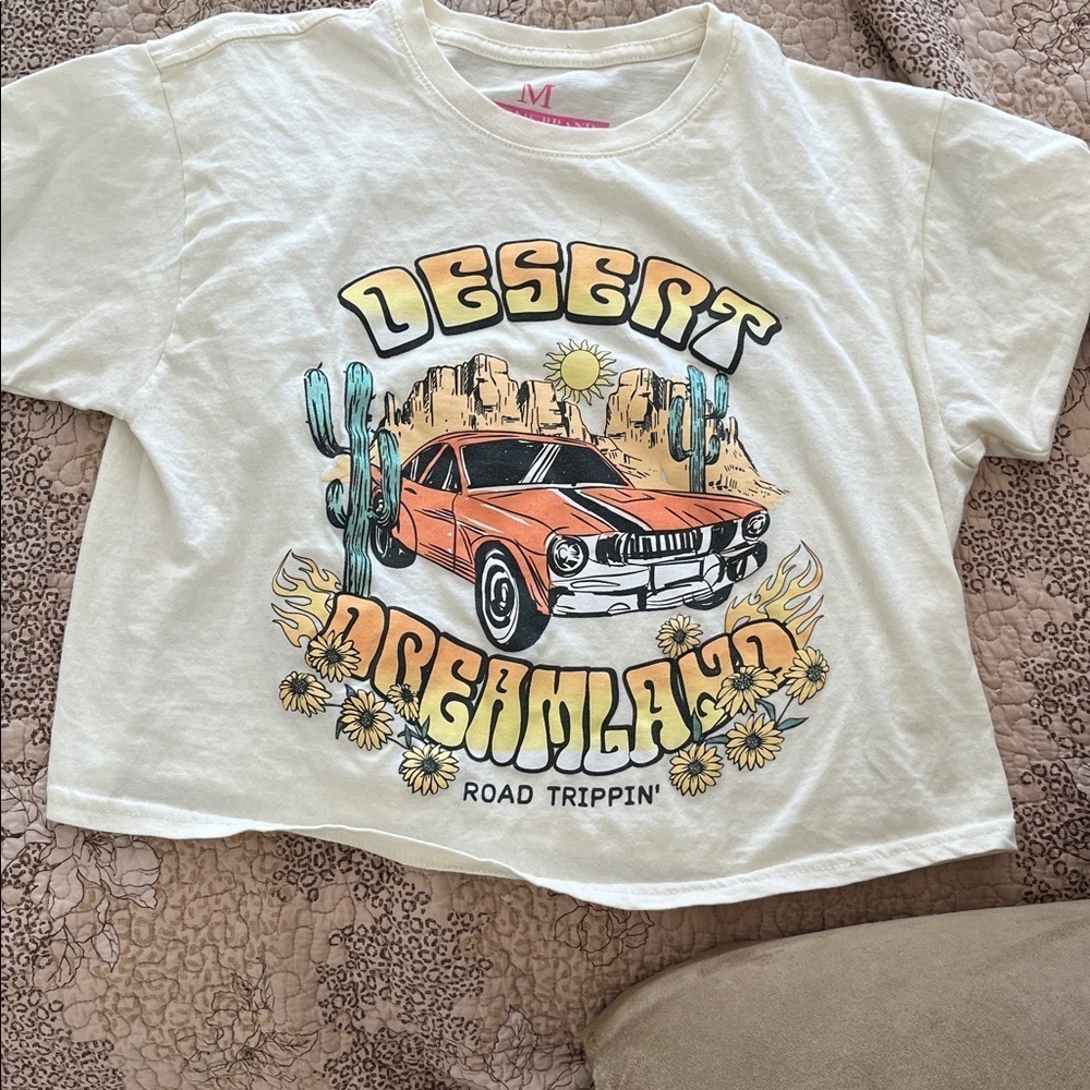 Desert Dreamer Croppped Tee One Brand Size M